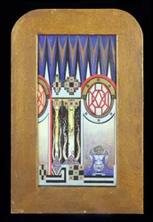 Conception pour un rideau de scène, vers 1930